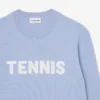 Camisola de ténis com gola redonda