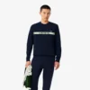 Camisola de ténis com riscas da marca para homem