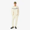 Camisola de ténis com riscas da marca para homem