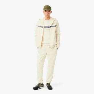 Camisola de ténis com riscas da marca para homem
