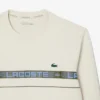 Camisola de ténis com riscas da marca para homem