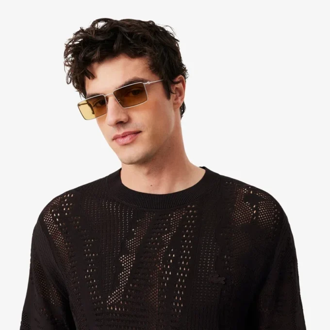 Camisola estampada de manga curta com corte descontraído