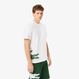 Camisola interior de algodão estampada para homem