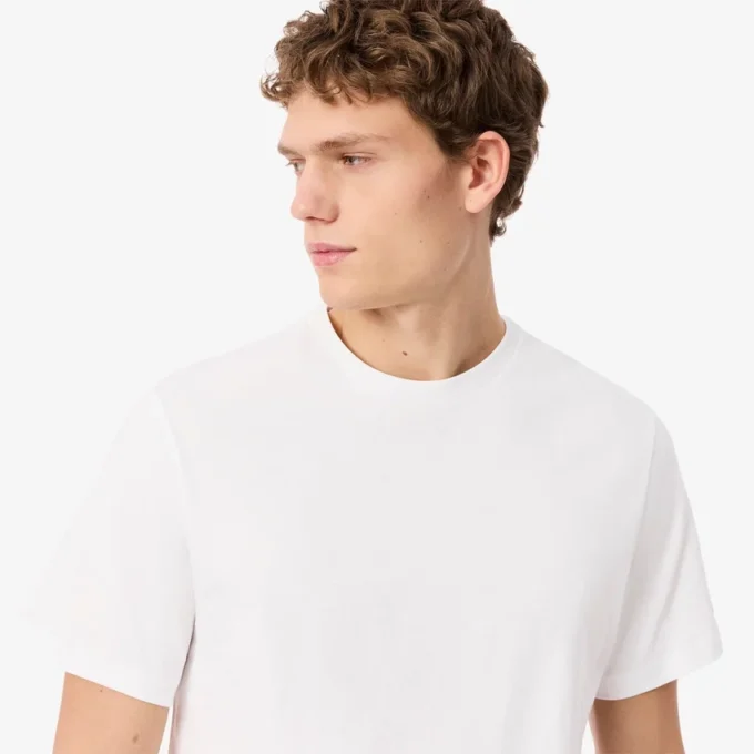 Camisola interior de algodão estampada para homem