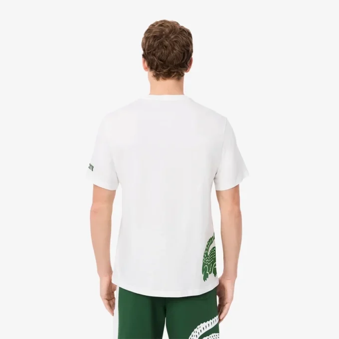 Camisola interior de algodão estampada para homem