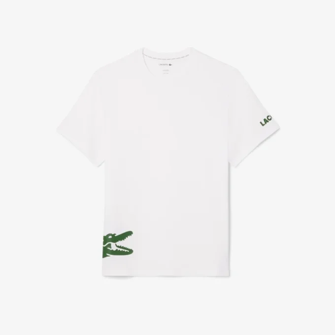 Camisola interior de algodão estampada para homem