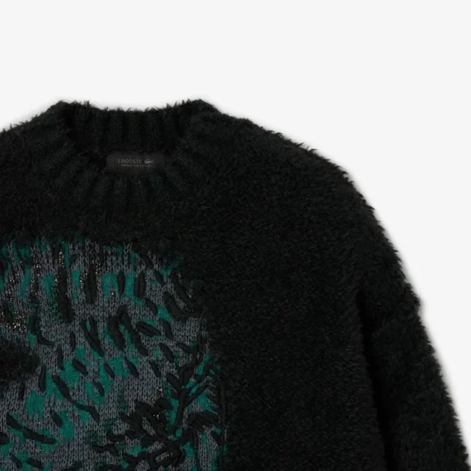 Camisola Jacquard Crocodile da Passarela