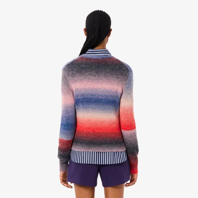 Camisola Ombra de gola redonda para mulher
