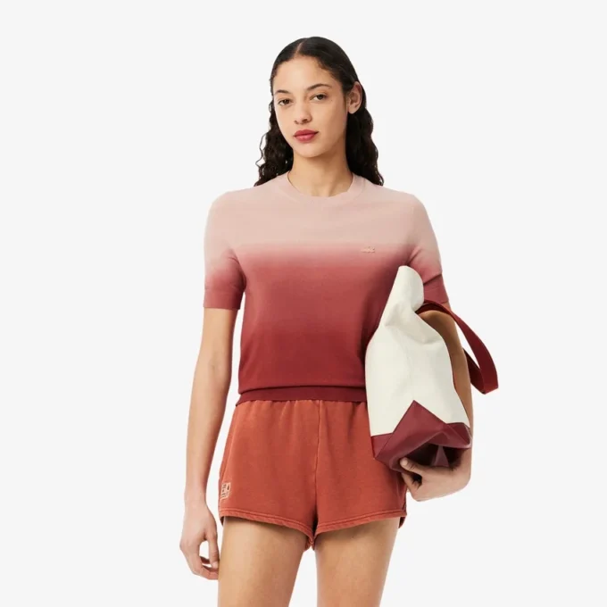 Camisola Ombra de manga curta para mulher