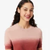 Camisola Ombra de manga curta para mulher