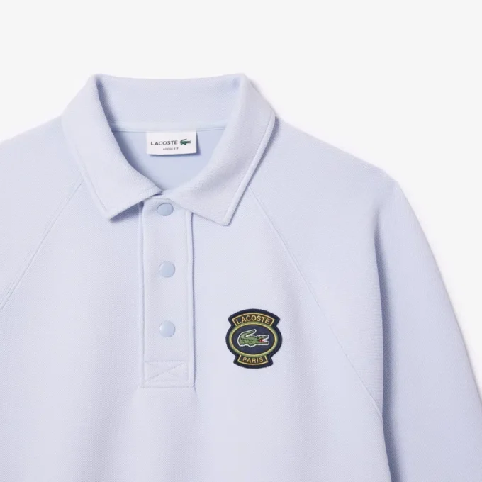 Camisola Piqua de corte largo para homem