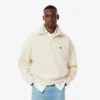 Camisola polar com fecho para homem
