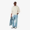 Camisola polar com fecho para homem