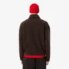 Camisola polar com fecho para homem