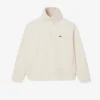 Camisola polar com fecho para homem