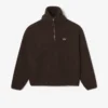 Camisola polar com fecho para homem