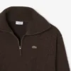 Camisola polar com fecho para homem