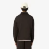 Camisola Polo em malha polar de corte largo para homem