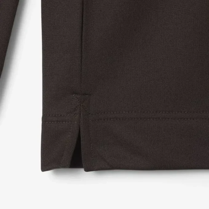 Camisola Polo em malha polar de corte largo para homem