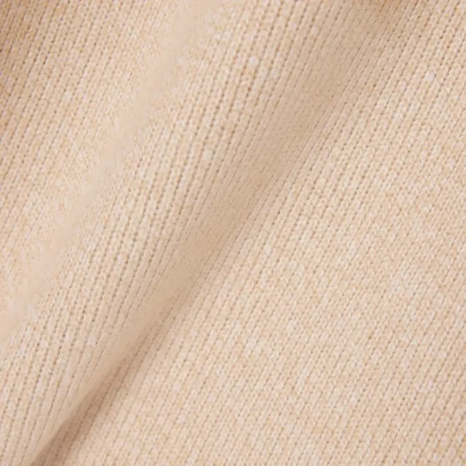 Camisola polo oversized com canelado