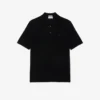 Camisola polo unissexo de manga curta em lã merino