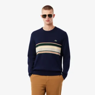 Camisola às riscas para homem «Made in France»