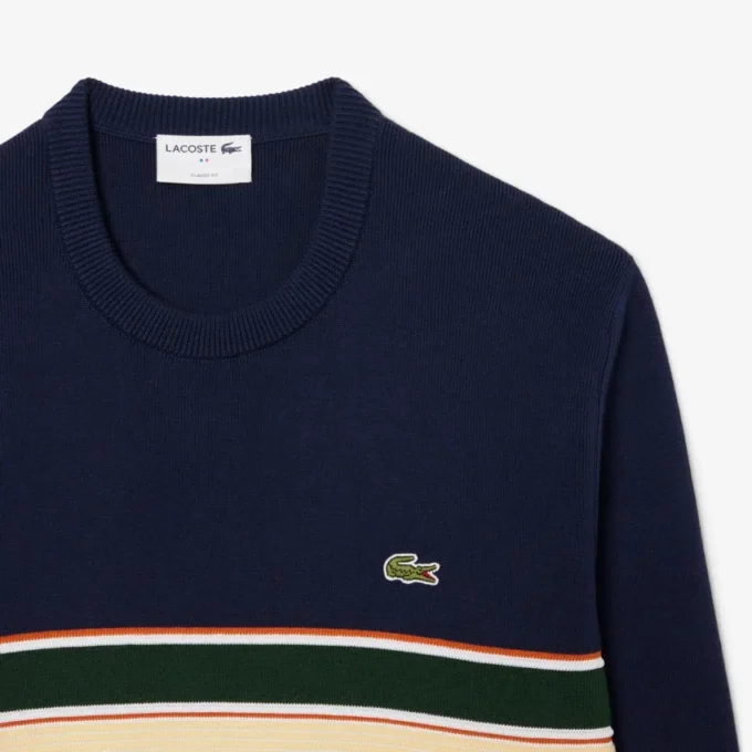 Camisola às riscas para homem «Made in France»