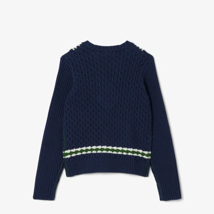 Camisola sem mangas com decote em V em algodão para meninas
