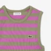 Camisola sem mangas às riscas para criança
