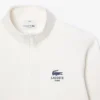 Camisola unissexo com gola alta e fecho
