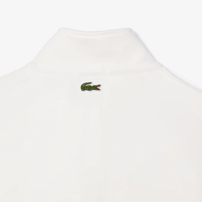 Camisola unissexo com gola alta e fecho