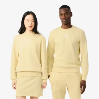 Camisola unissexo de malha polar com estampado