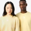 Camisola unissexo de malha polar com estampado
