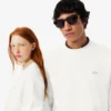 Camisola unissexo de malha polar grossa com corte largo