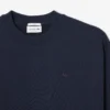 Camisola unissexo de malha polar grossa com corte largo