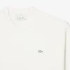 Camisola unissexo de malha polar grossa com corte largo