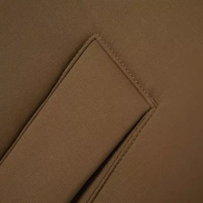 Casaco acolchoado em mistura de lã Runway
