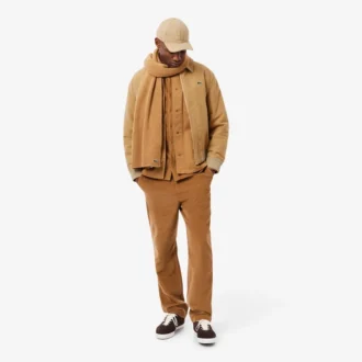Casaco acolchoado em moleskin para homem