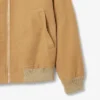 Casaco acolchoado em moleskin para homem