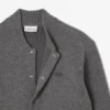 Casaco bomber em jersey de lã merino para homem