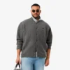 Casaco bomber em jersey de lã merino para homem