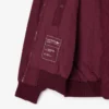 Casaco bomber oversized com punhos canelados para mulher