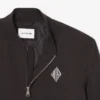 Casaco bomber retro com emblema e repelente de água