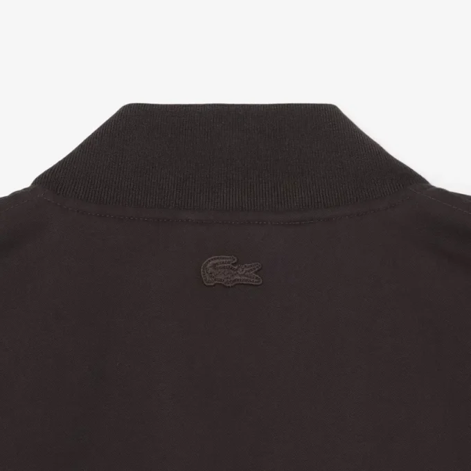 Casaco bomber retro com emblema e repelente de água