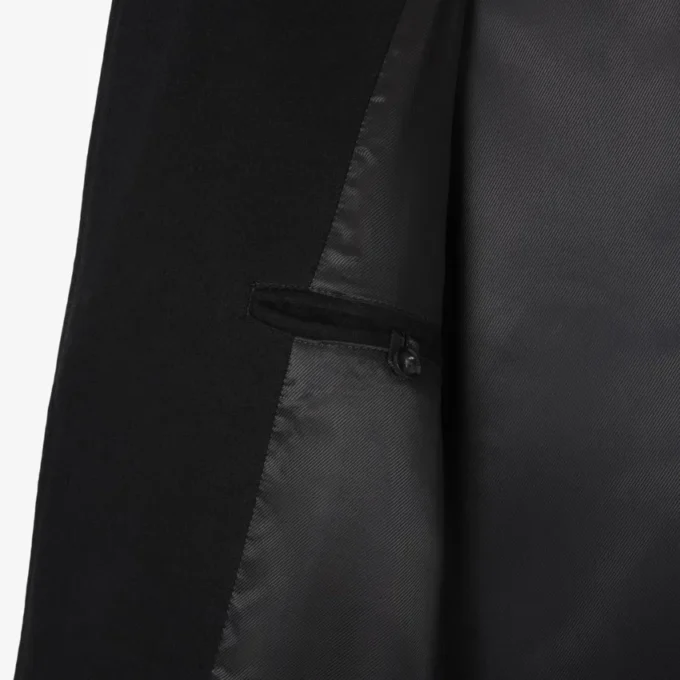 Casaco Chesterfield de lã para homem
