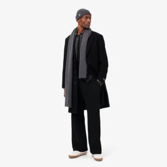 Casaco Chesterfield de lã para homem