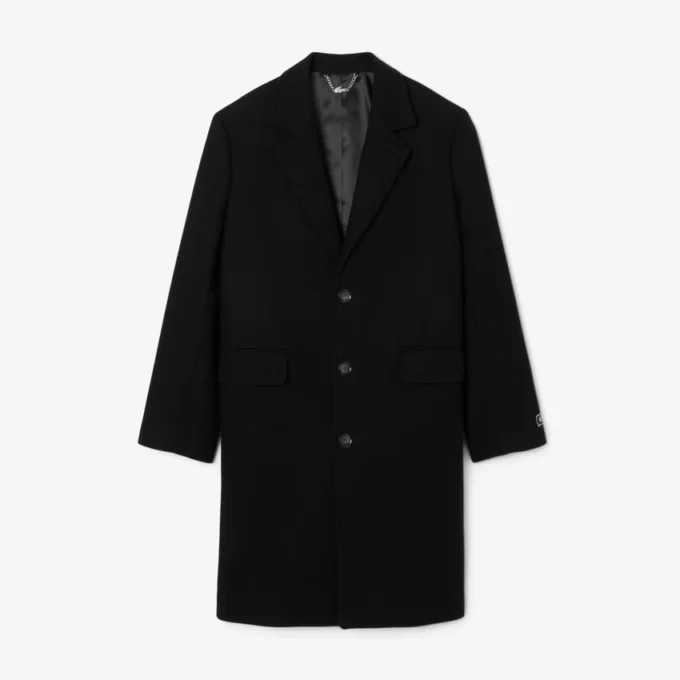 Casaco Chesterfield de lã para homem