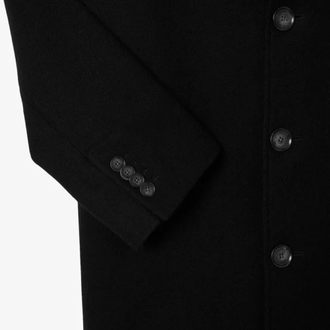 Casaco Chesterfield de lã para homem