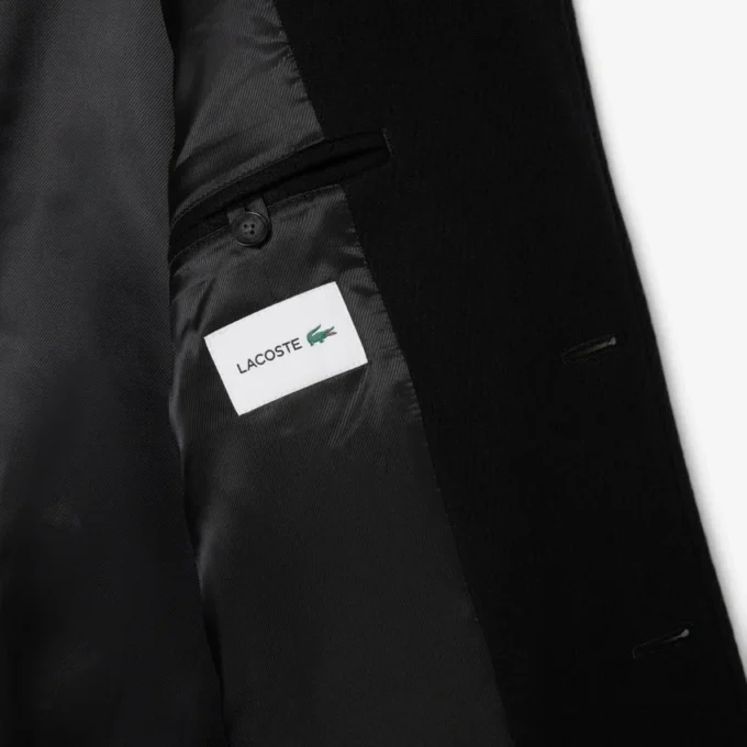 Casaco Chesterfield de lã para homem