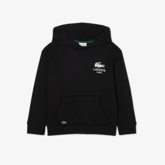 Casaco com capuz estampado para rapaz